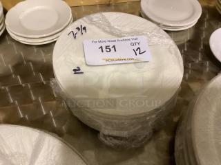 Porcelain 7-3/4” Salad Plate
Qty 12
Your Bid x 12