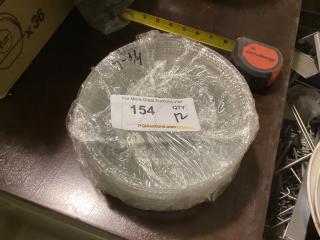 7” Clear Glass Salad Plate
Qty 12
Your Bid x 12