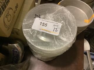 7” Clear Glass Salad Plate
Qty 12
Your Bid x 12