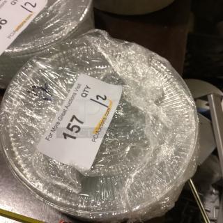 7” Clear Glass Salad Plate
Qty 12
Your Bid x 12