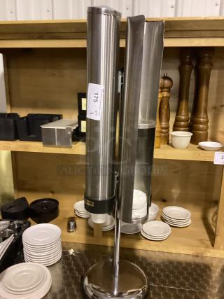 San Jamar Cup/Lid Dispenser Pedestal