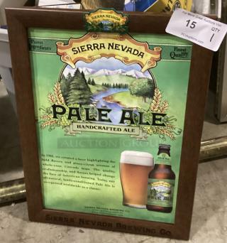 Sierra Nevada Brewing Co. Pale Ale Framed Bar Wall Art