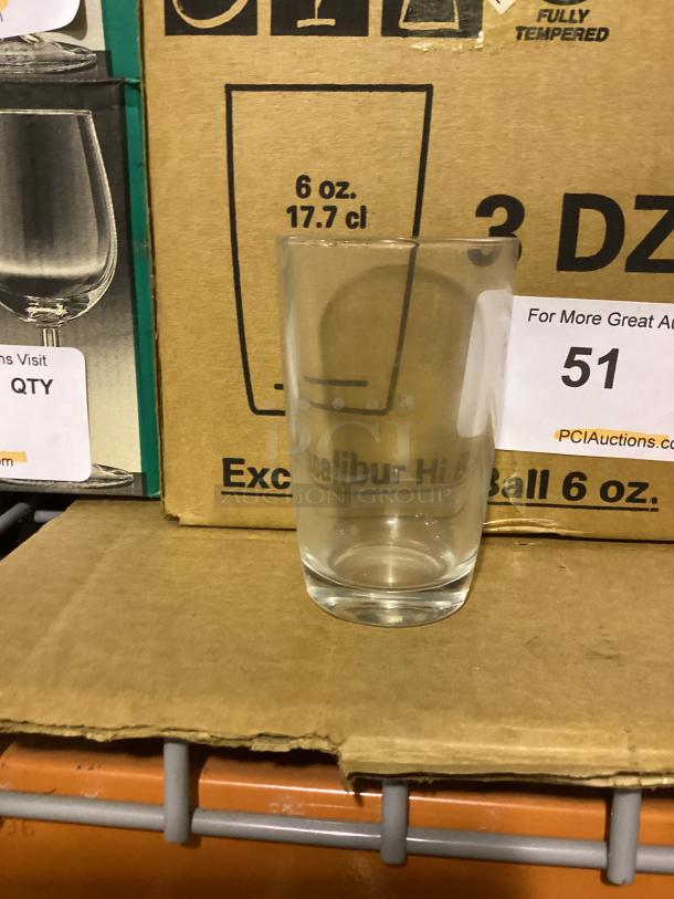 Arcoroc Excalibur 8 oz Hi-Ball Glass
3 Dozen Per Case
Qty 36
Your Bid x 3 - Image 1 of 2