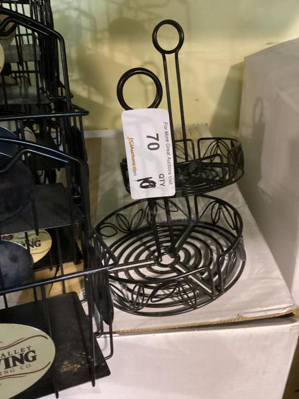 Wire Condiment Caddies
Qty 10
Your Bid x 10 - Image 1 of 1