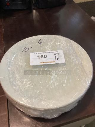 Ceramic 10” Dinner Plate
Qty 6 
Your Bid x 6