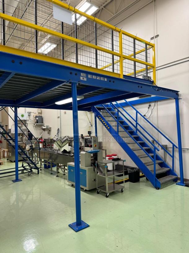 USED! Warehouse Mezzanine. Storage Space. Disassembled and Ready To Go. - Image 1 of 4
