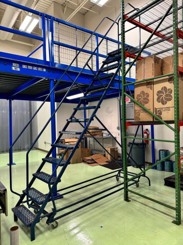 USED! Warehouse Mezzanine. Storage Space. Disassembled and Ready To Go. - Image 3 of 4
