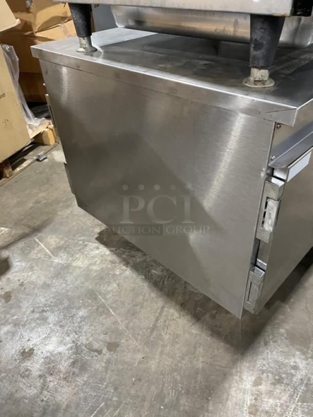 FWE Radiant Heat Series Commercial Stainless Steel 48" Pass-Through Triple Section Undercounter Heated Holding Cabinet! With Individual Controls! Model: HLC-12D-3H-P SN: 154360401! 120V! On Casters! - Image 2 of 9
