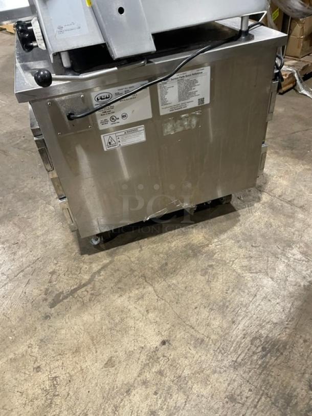 FWE Radiant Heat Series Commercial Stainless Steel 48" Pass-Through Triple Section Undercounter Heated Holding Cabinet! With Individual Controls! Model: HLC-12D-3H-P SN: 154360401! 120V! On Casters! - Image 3 of 9