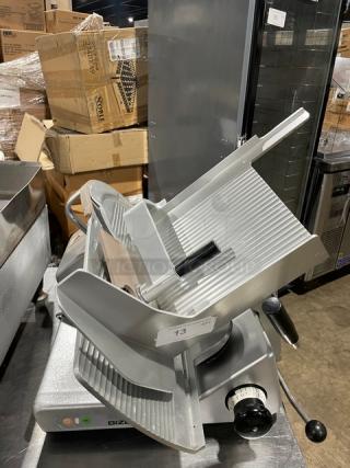 Bizerba Commercial Electric Powered Heavy Duty Countertop Deli Meat Slicer! Model: SE12! On Legs! - Item #1184602