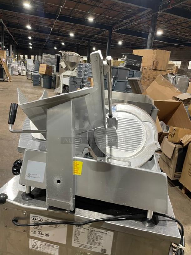 Bizerba Commercial Electric Powered Heavy Duty Countertop Deli Meat Slicer! Model: SE12! On Legs! - Image 3 of 9