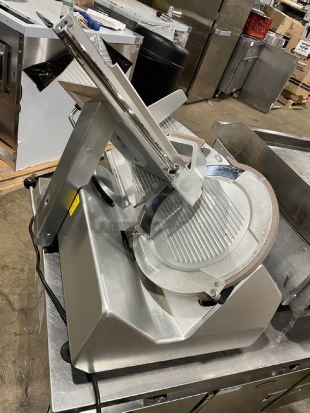 Bizerba Commercial Electric Powered Heavy Duty Countertop Deli Meat Slicer! Model: SE12! On Legs! - Image 4 of 9
