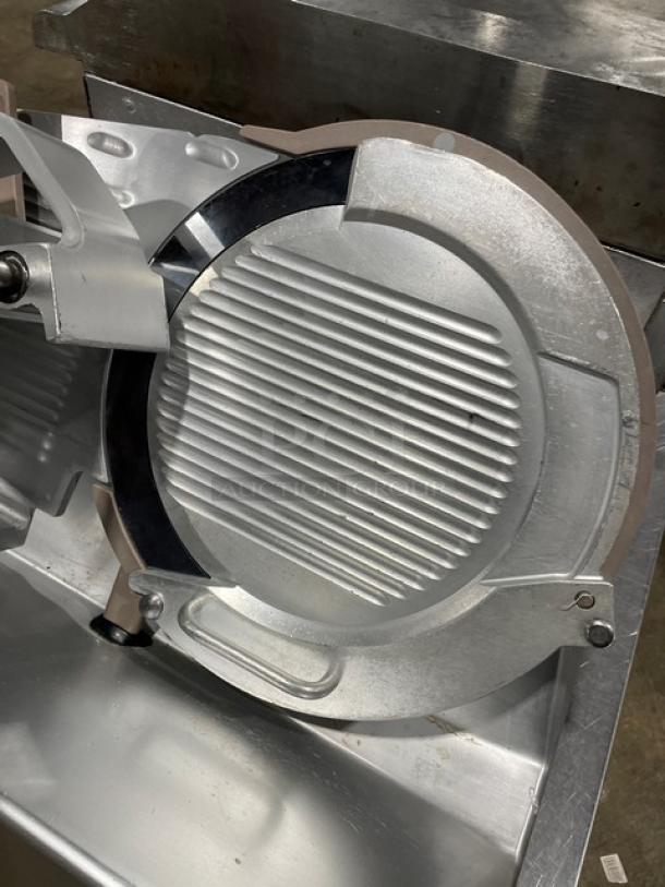Bizerba Commercial Electric Powered Heavy Duty Countertop Deli Meat Slicer! Model: SE12! On Legs! - Image 5 of 9