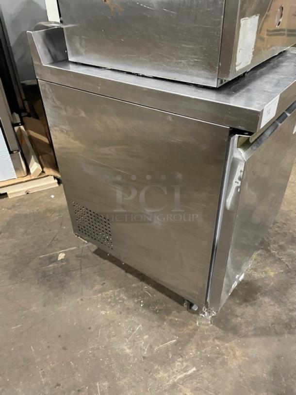 Avantco Commercial Stainless Steel Solid Single Door Undercounter Worktop Freezer! Model: 178SSWT27FHC SN:6491250320081016! 115V! On Casters! - Image 3 of 8