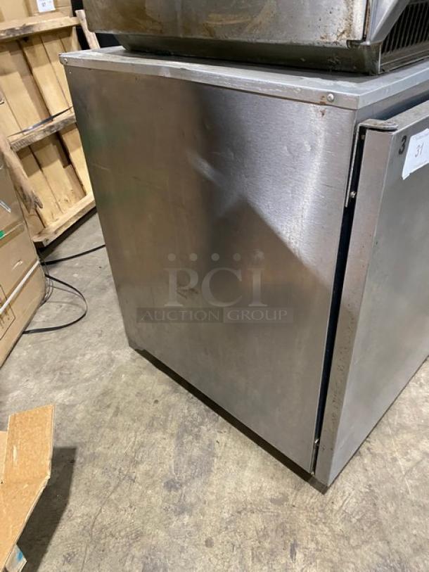 Delfield Commercial Stainless Steel Solid Single Door Undercounter Refrigerator! Model: 406CA-DHL-DD1 SN: 0508036102880-T! 115V 1 Phase! On Casters! - Image 2 of 7