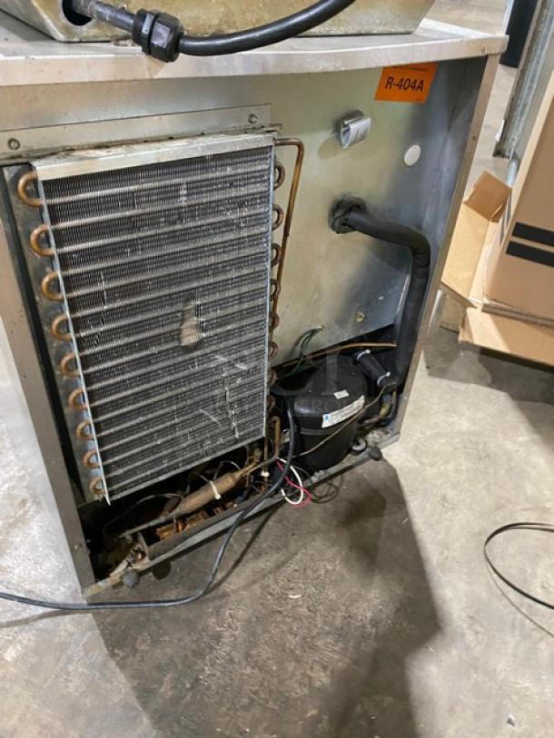 Delfield Commercial Stainless Steel Solid Single Door Undercounter Refrigerator! Model: 406CA-DHL-DD1 SN: 0508036102880-T! 115V 1 Phase! On Casters! - Image 4 of 7