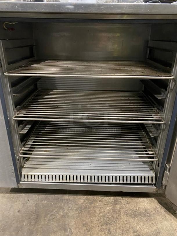FWE Commercial Stainless Steel Electric Powered Countertop Hot Food Heated Holding/Warming Cabinet! With Built In Pan Slides! With Wired Racks! Model: HLC-SL1826-8-CHP SN: 165031501! 120V 1 Phase! On Casters! - Image 5 of 8