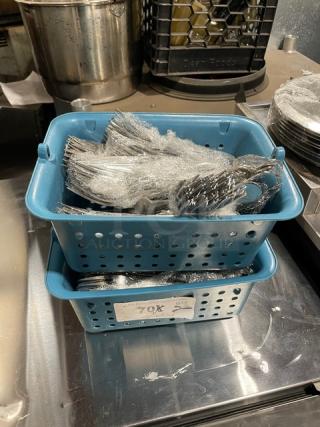Commercial Stainless Steel Forks/Dinnerware! 2X Your Bid!