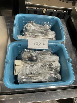 Commercial Stainless Steel Spoons/Dinnerware! 2X Your Bid!
