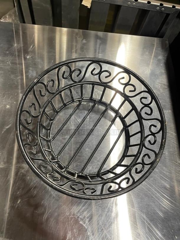 Lot Of Commercial Black Wired Serving/Display Baskets! ALL ONE MONEY! - Image 3 of 4