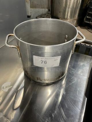 Winco Commercial Heavy Duty Stock Pot! With Handles!