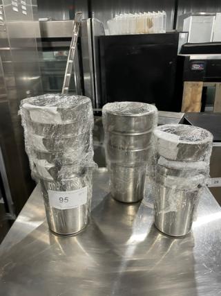 Lot Of Commercial Stainless Steel Vegetable Inset Pan! ALL ONE MONEY!