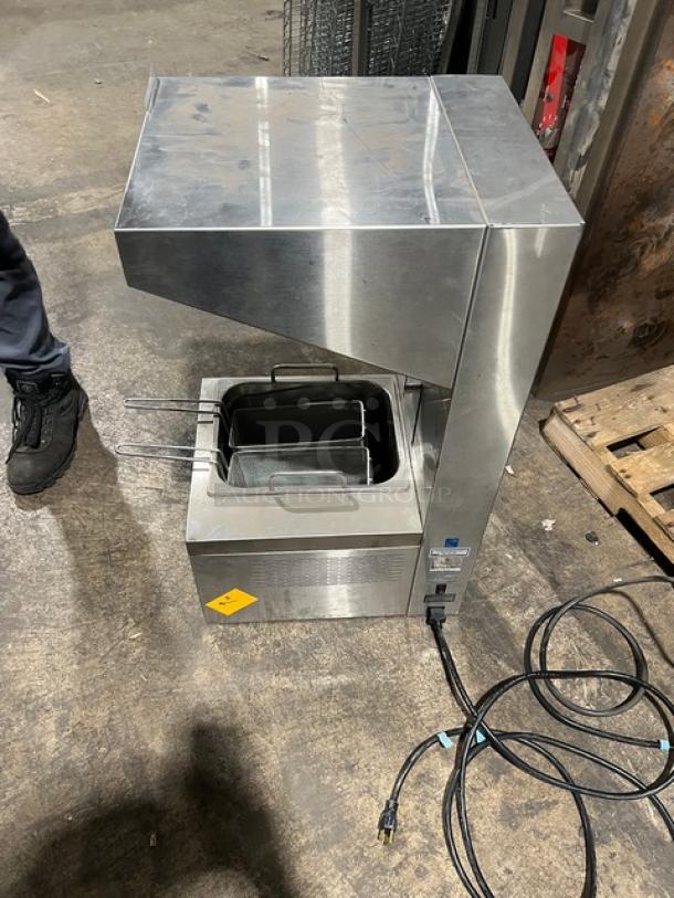 Bella Festa Foods Style Commercial Stainless Steel Eletric Powered Countertop Al Dente Pasta Cooker! With Mesh Baskets! Model: AB 93 SN: N1072! 120V 1 Phase! - Image 3 of 7