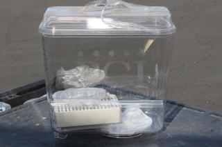 BRAND NEW! Crathco LV607011 Double 5 Gallon Plastic Refrigerated Beverage Dispenser Bowl and Drip Tray Assembly Kit	. Unit is out of original packaging.