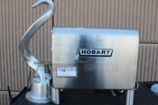 BRAND NEW SCRATCH-N-DENT! Hobart 4822-34 #22 Meat Grinder / Chopper 120V - 1 1/2 hp. Unit is missing pieces. - Item #1191275