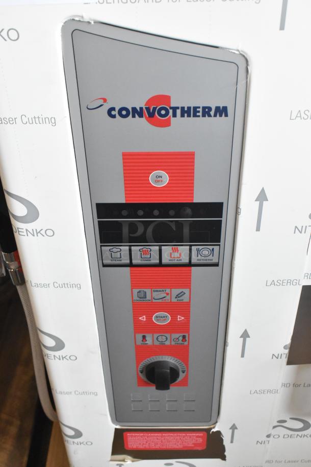 Cleveland OES-10.20 Convotherm Combi Oven, stainless steel, electric, 208/240V, 3-phase, control panel visible, new condition.