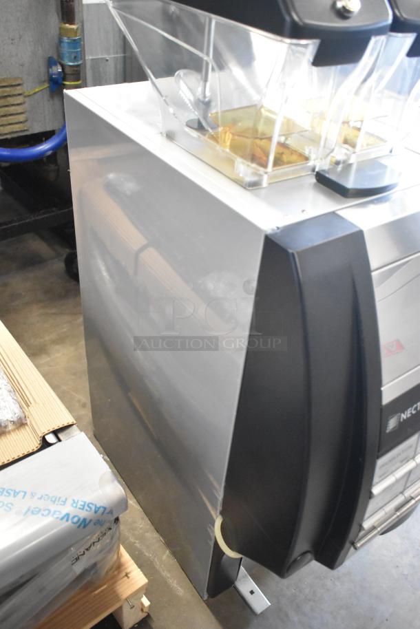 Necta Kolbalto metal commercial espresso machine, automatic, countertop design, 208/250V, 1 phase, excellent condition.