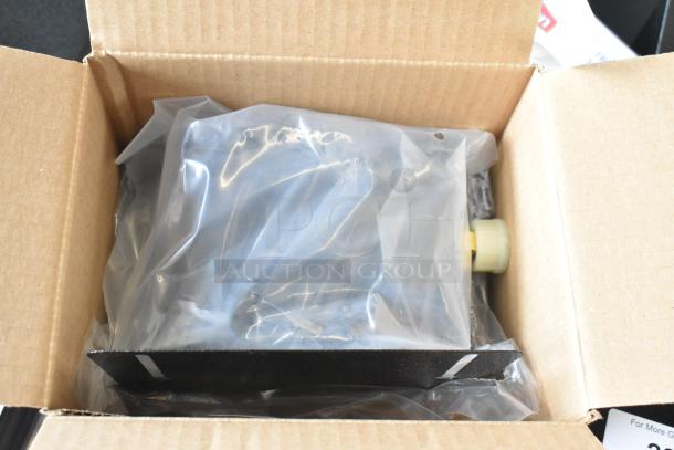 Brand new Cecilware LTB-105-1R countertop iced tea machine, metal, 120V, 1 phase, in original packaging with poly brew basket.