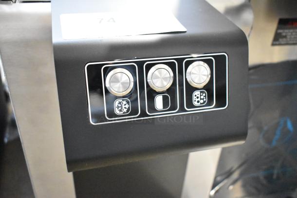 Stainless steel Narvon 23BCWD8 water dispenser with chilled, ambient, and sparkling options. New, scratch/dent condition.