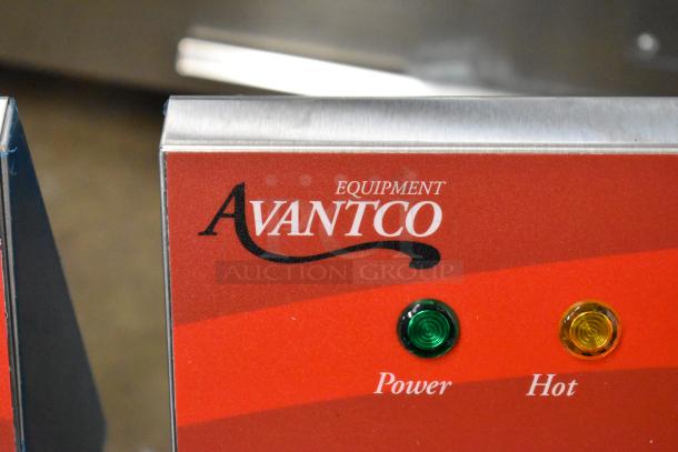 Avantco 177F102 electric fryer panel with power and hot indicator lights. Stainless steel, 20 lb. capacity. Brand new.