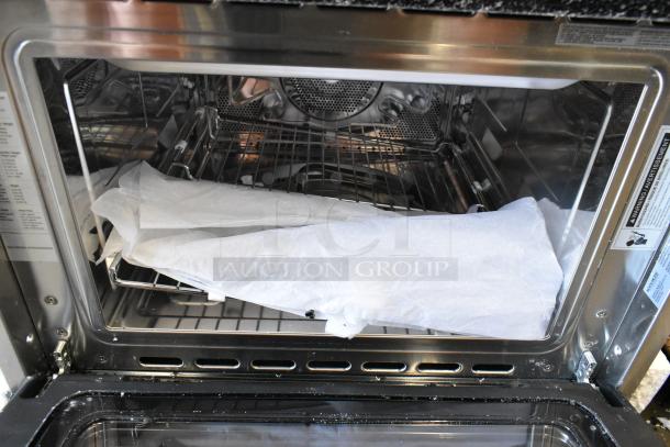 BRAND NEW KoolMore KM-CWO24-AFSS 24" Speed Oven, convection microwave, visible glass damage, 120V, 1 phase.