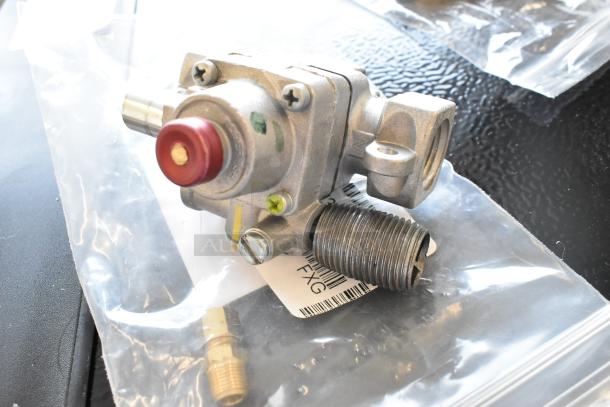 Brand new Blodgett 19323 Safety Valve HP19323, with visible label, in sealed packaging.