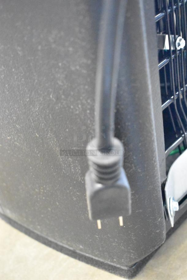 BRAND NEW Oasis QBPD1SK water cooler base, floor style, 115V, 1 phase, with visible scratch and dent. Plug included.
