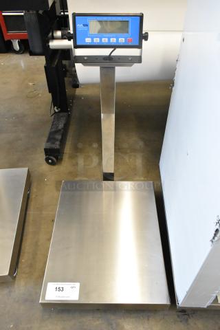 BRAND NEW SCRATCH AND DENT! AvaTek 334BS300TX 300 lb. Digital Receiving Bench Scale with Tower Display. - Item #1199479