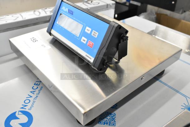 Brand new AvaTek 334RS400 digital scale, 400 lb capacity, with remote display. Scratch and dent condition.