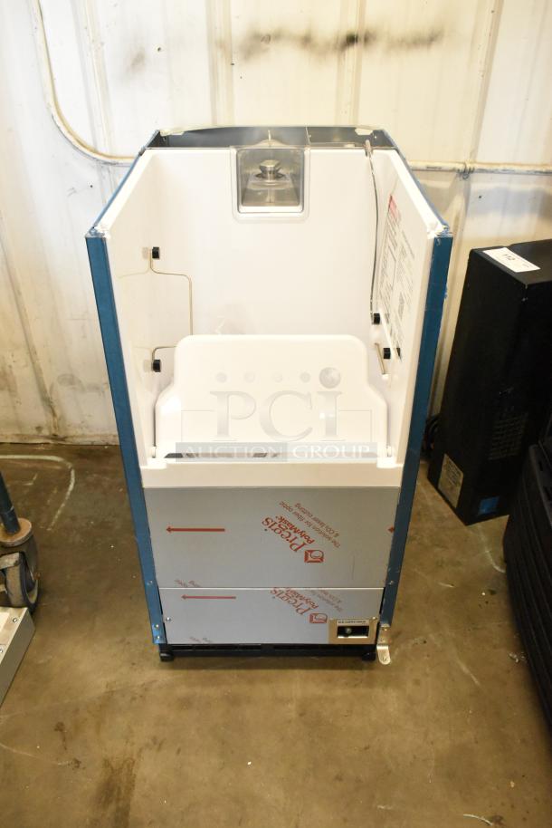 BRAND NEW 2025 Hoshizaki C-80BAK-AD stainless steel undercounter ice machine, 92 lb., 27 lb. bin, ADA compliant, scratch and dent.