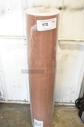 BRAND NEW SCRATCH AND DENT! Choice 43336PEA 36'' x 700' 40 lb. Pink / Peach Butcher Paper Roll 43336PEA - Item #1199498