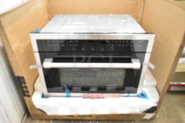 Brand new 2025 KoolMore KM-CWO24-SS convection oven with microwave, 1.5 cu. ft., stainless steel, 120V, scratch and dent.