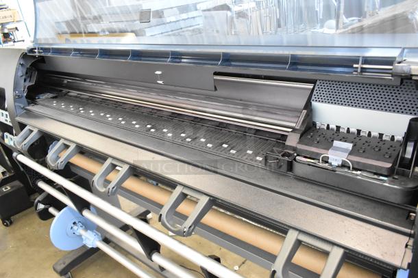HP DesignJet Z6100 large format printer, floor style, 115 volts, 1 phase, in good condition.