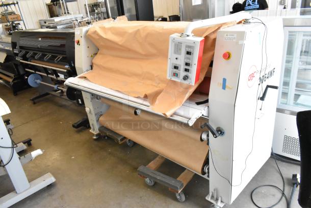 GBC GBC3064WF floor style large format printer, 220V, 1 phase, with visible control panel and paper roll.