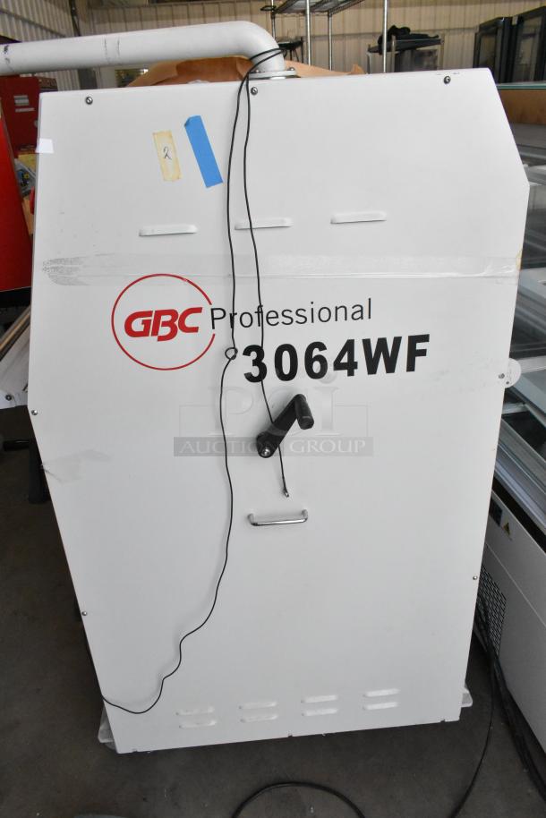 GBC GBC3064WF floor-style large format printer, 220V, 1 phase, in good condition. Visible GBC Professional logo.