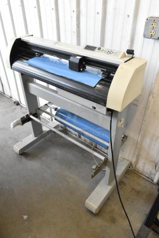 Mimaki CG-60EX Cutting Plotter. 120 Volts, 1 Phase. - Item #1199514