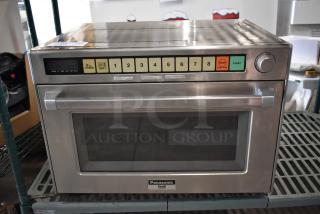 Panasonic NE-2180 Stainless Steel Commercial Countertop Microwave Oven. 208 Volts, 1 Phase.