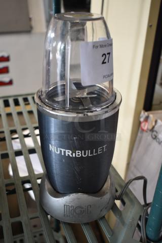 NutriBullet NB-1018 Countertop Blender. 120 Volts, 1 Phase.