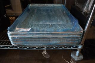 12 BRAND NEW SCRATCH AND DENT! Choice 407BUNFULL Metal Full Size Baking Pans. 12 Times Your Bid!