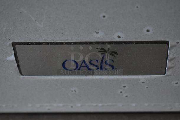 Oasis Stainless Steel Wall Mount Water Fountain. - Image 4 of 8